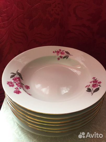 Тарелки дулево СССР