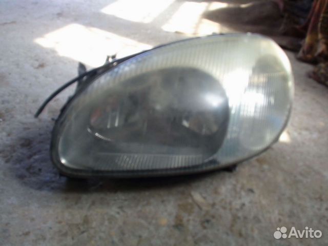 Фара левая на chevrolet lanos