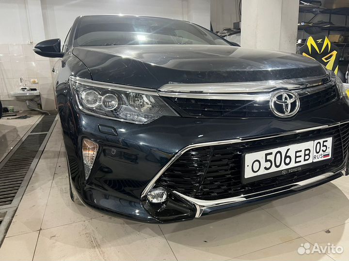 Рейстайлинг тойота камри 50 на 55