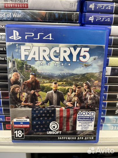 Farcry 5 ps4 диск