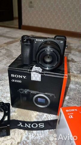 Фотоаппарат Sony A6500 с хорошей комплектацией объявление продам