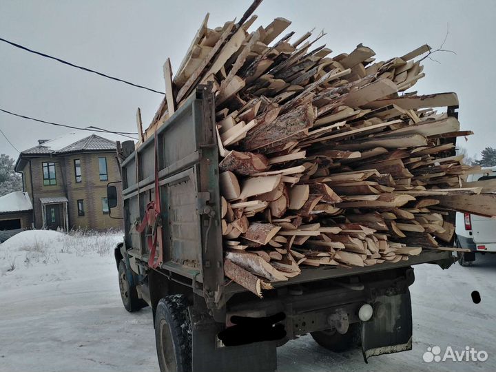 Дрова горбыль хвойный