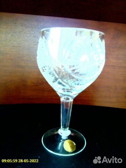 Хрустальные бокалы 12 штук