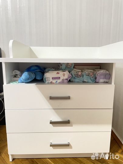 Комод с сьемным пеленальным столиком