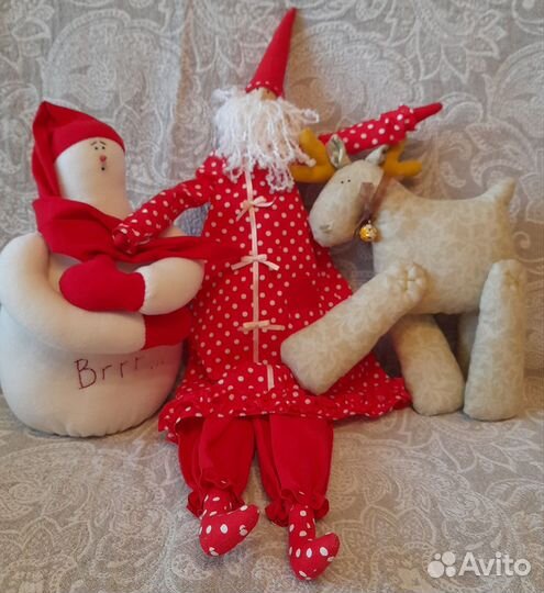 Интерьерная кукла тильда