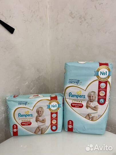 Трусики pampers premium care 4 и 5 размер