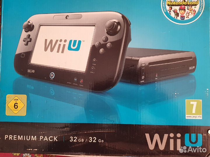 Wii u 32 гб deluxe edition большой комплект