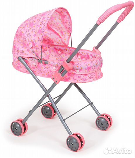 Кровать и коляска для кукол