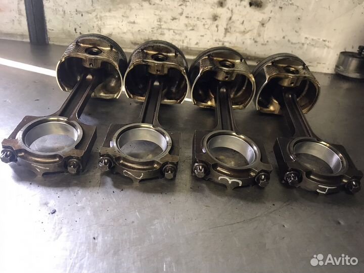 Шатун+поршень LF aoda aowa Mazda Ford 2.0