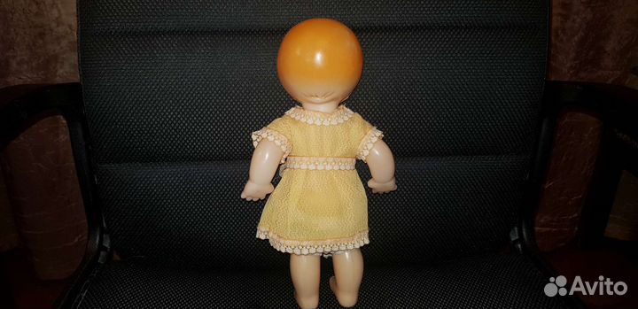 Кукла СССР, редкая 60 г. Рельефная