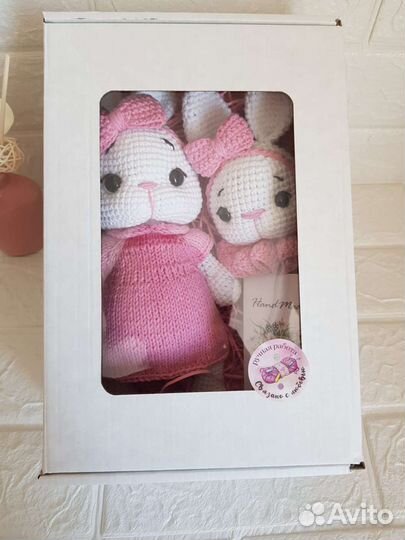 Вязаные игрушки ручной работы