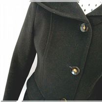 Пальто женское 42 44 шерсть черное