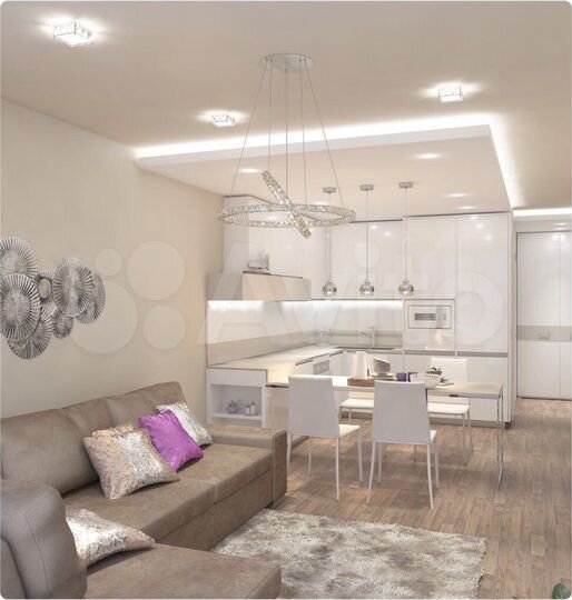 2-к. квартира, 82 м², 10/21 эт.