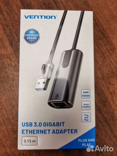 Сетевая карта USB 3.0 2.0 Ethernet USB Vention
