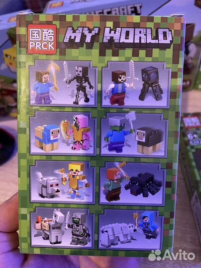 Конструктор Minecraft, аналог Lego