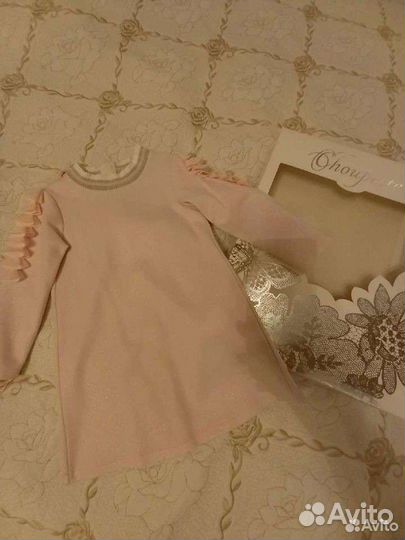 Нарядное платье для девочки 92