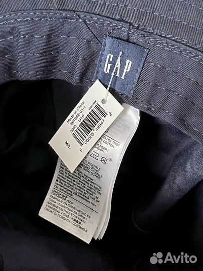 GAP Logo Bucket Hat Navy M/L