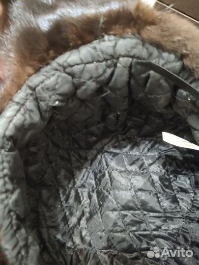 Шапка норковая женская