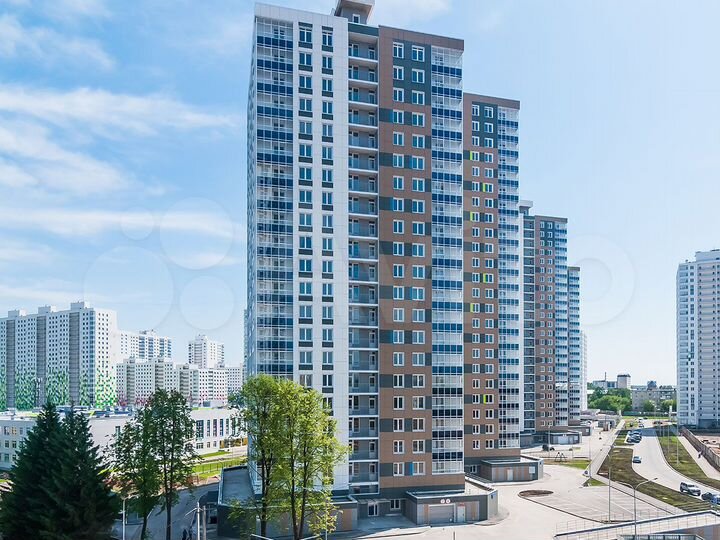 2-к. квартира, 74,2 м², 4/25 эт.