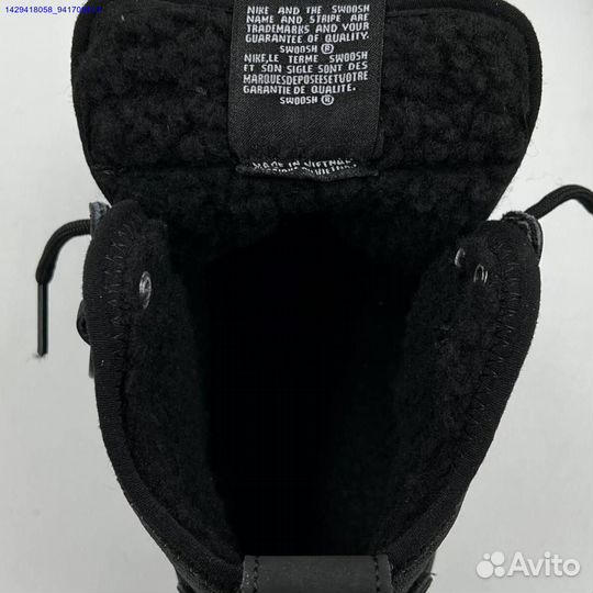 Ботинки Nike Air Force 1 Duckboot (с мехом) (Арт.96003)