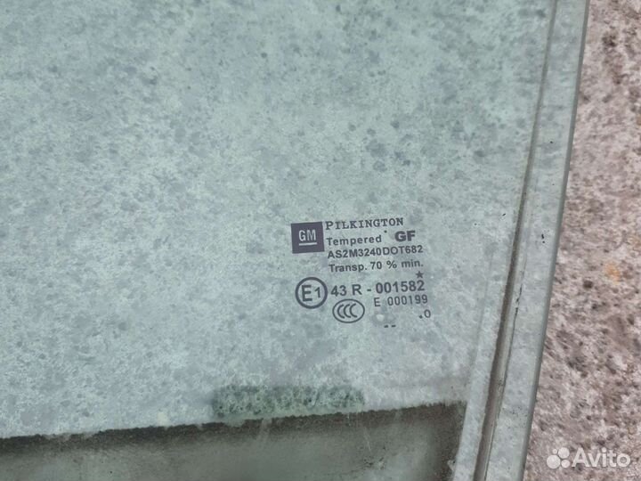 Стекло дверное Опель Астра джей