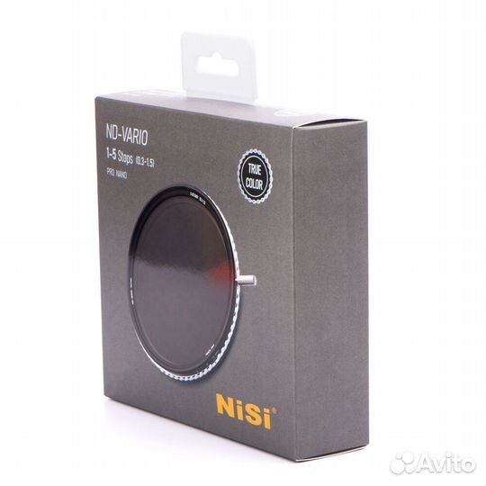 Светофильтр NiSi True Color ND-Vario Pro Nano 1-5