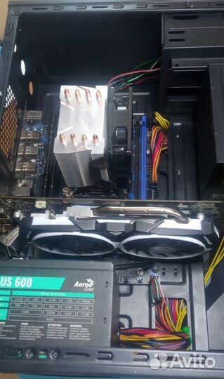 Компьютер 12ядер DDR4-16Gb Rx470