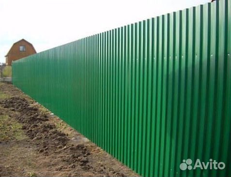 Забор из профнастила