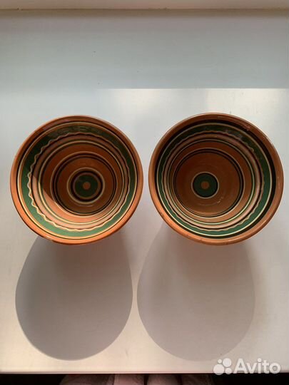 Блюдо керамическое глиняное,салатник