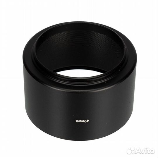 Бленда телеобъектива, металл, 49mm