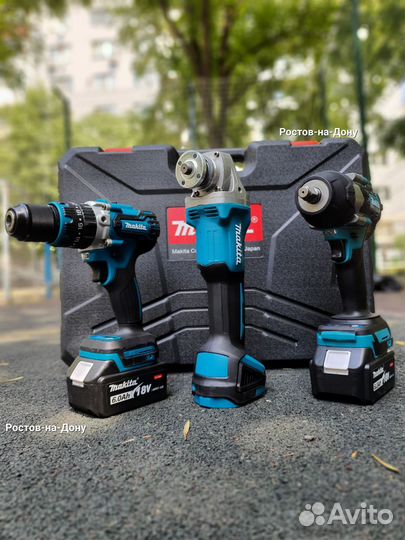 Аккумуляторный набор makita 3 в 1