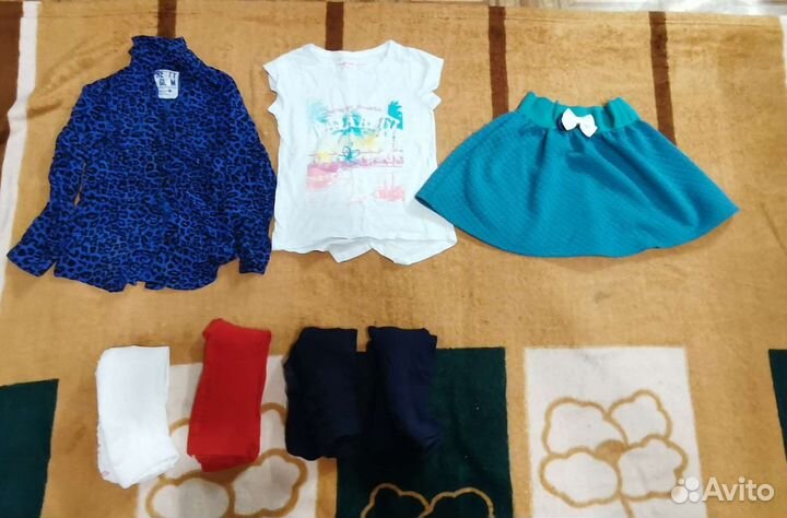 Одежда пакетом для девочки 116 122