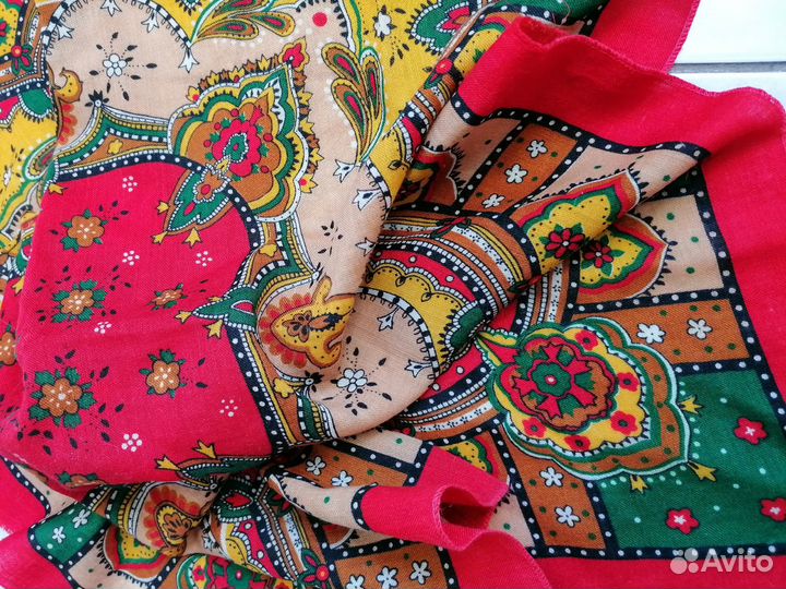 Платок шерстяной СССР