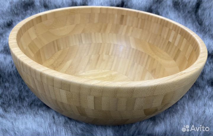 Бамбуковая салатница blanda matt IKEA 28 см