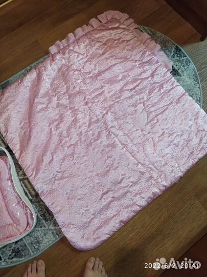 Конверт на выписку для девочки весна осень