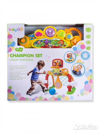 Развивающая спортивная игра с звуковыми эффектами