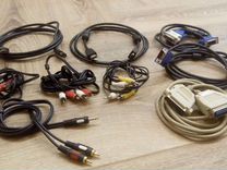Аудио, видео, компьютерный кабель RCA, VGA, hdmi