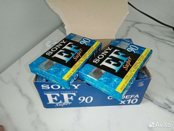 Аудиокассеты новые запечатанные