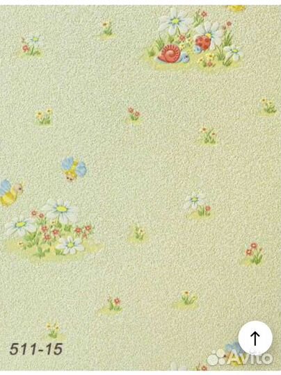 Обои детские виниловые на бумажной основе 0.53