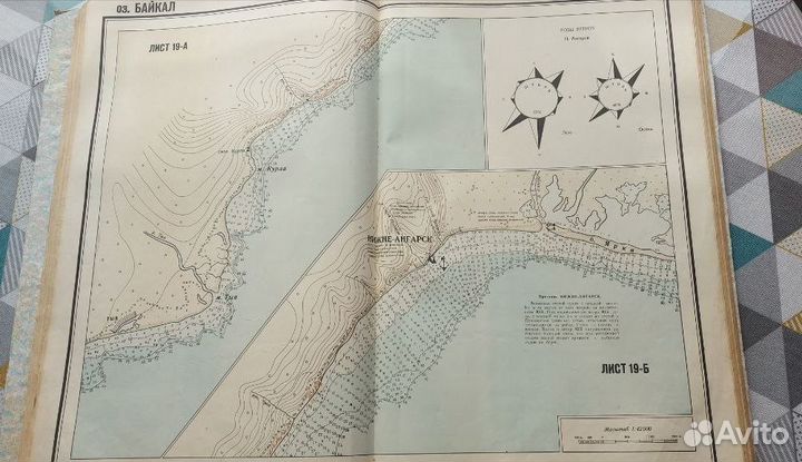 Карты и атласы озера Байкал