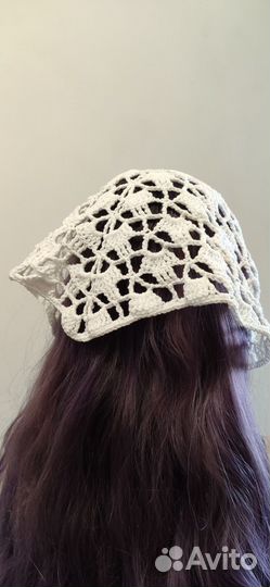 Вязаная косынка