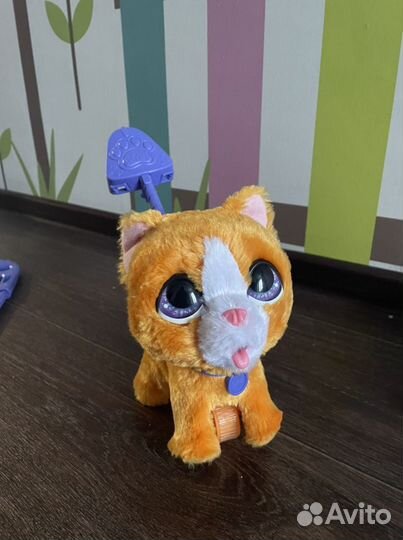 Мягкая игрушка Озорной питомец большой Котенок