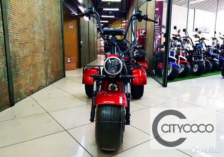 Электроскутер CityCoCo Trike GT X7 PRO 2023