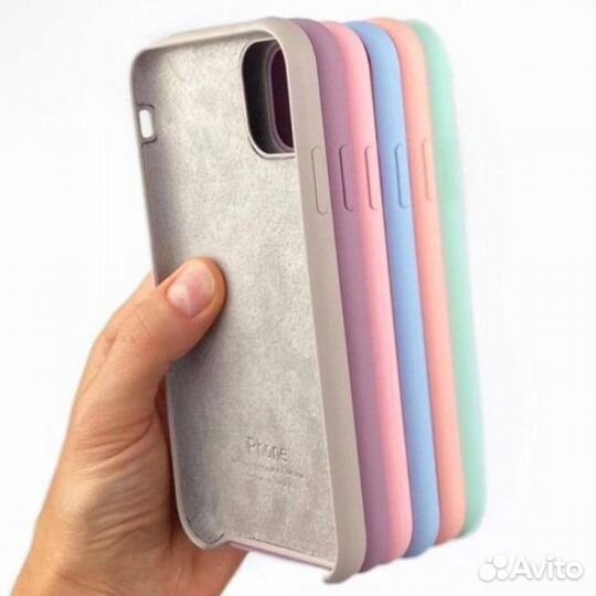 Силиконовый чехол для айфонов