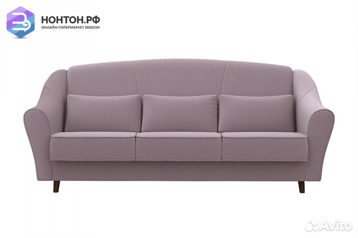 Диван книжка Оливер светло-розовый