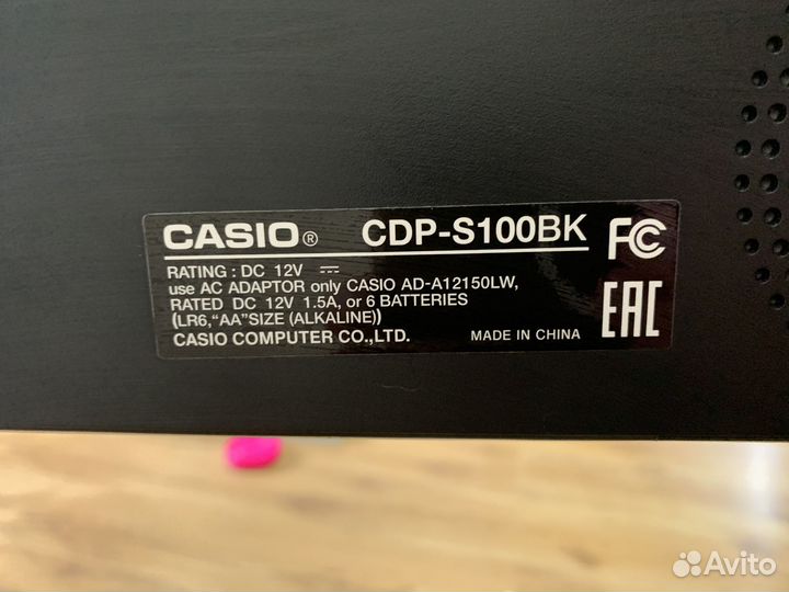 Цифровое пианино фортепиано casio 100