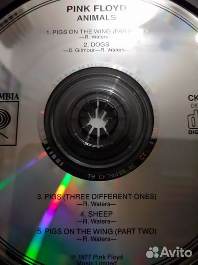 Pink Floyd-animals-cd USA