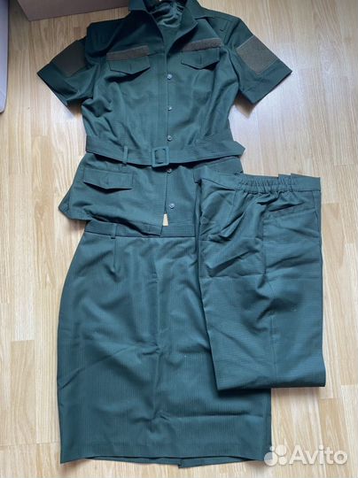 Военная женская форма офисная летняя