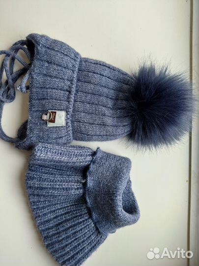 Шапка зимняя со стулом 44-47