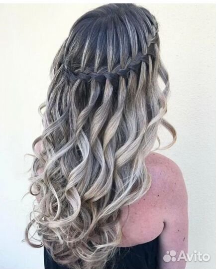 Косы, причёски детям, причёски на выпускной